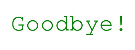 Goodbye Png Transparent Transparent Image Download Size 4000x1500px