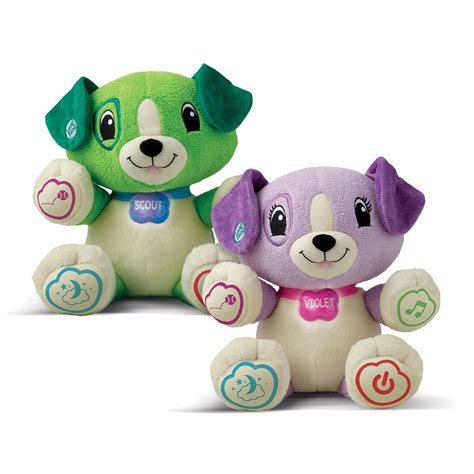 Leapfrog My Pal Scout Or My Pal Violet Personalized Plush Learning Toy