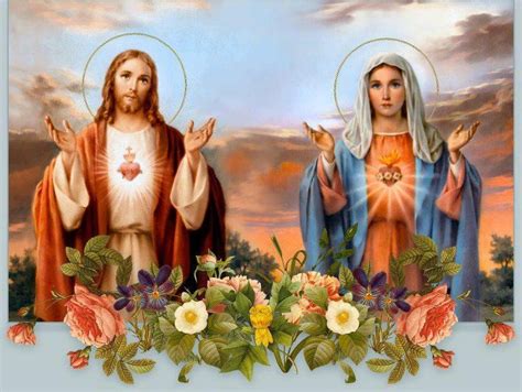 Sagrado Corazon De Jesus Y Maria Consagracion Al Inmaculado Corazon De Maria Sagrados