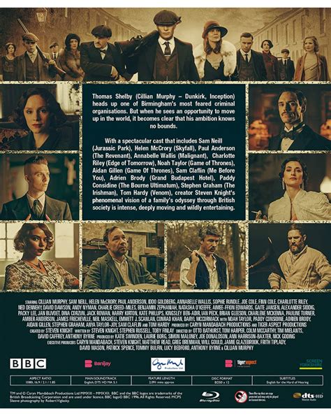 Peaky Blinders The Complete Collection 2013 2022 12 Blu Ray