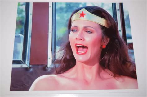 Lynda Carter Wonder Woman Pinup X Glossy Photo Busty Sexy Cleavage Tv Picclick