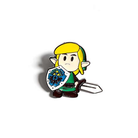 Legend Of Zelda Link Enamel Pin Retro Chest