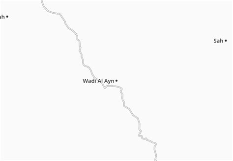 Michelin Wadi Al Ayn Map Viamichelin