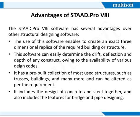 Ppt Staadpro V8i Training Powerpoint Presentation Id7598236