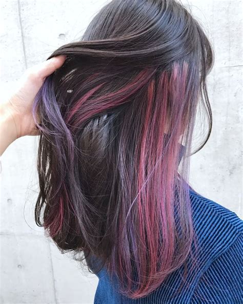Hairstyles With Color Underneath Hairstyle Catalog