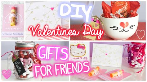 In case you haven't realized, valentine's day is this sunday, so you have mere hours to get a valentine's day gift. Valentines Day Gifts for Friends! // 5 DIY Ideas - YouTube