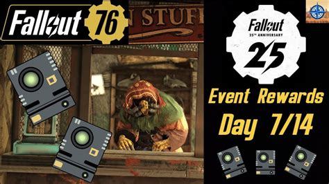 Fallout 25th Anniversary Event Items Day 714 Youtube