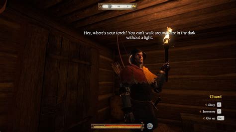Rattay Guards Is Very Persistent Trying To Sleep Here Rkingdomcome