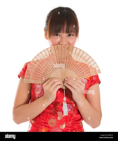 Cheongsam Woman Fan Hi Res Stock Photography And Images Alamy
