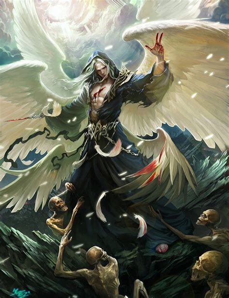 30 Mind Blowing Examples Of Angel Art Cuded Angel Art Character