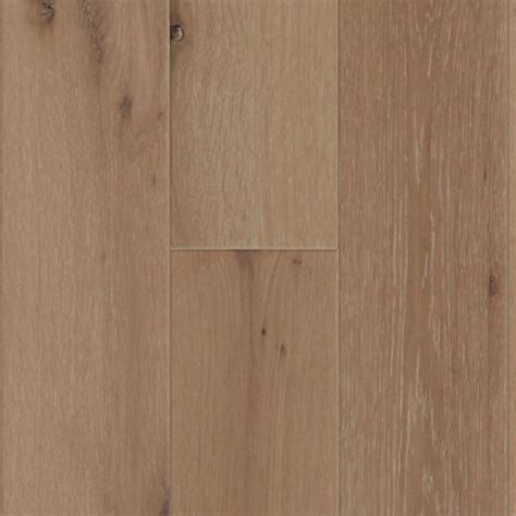 Bellawood Artisan 12 In Pearlescent White Oak Wire Brushed Engineered