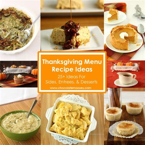 Stay with the tried and true soulfood menu and you'll please most of your guest. Thanksgiving Menu Recipe Ideas
