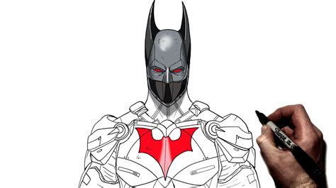 How To Draw Batman Arkham City Logo
