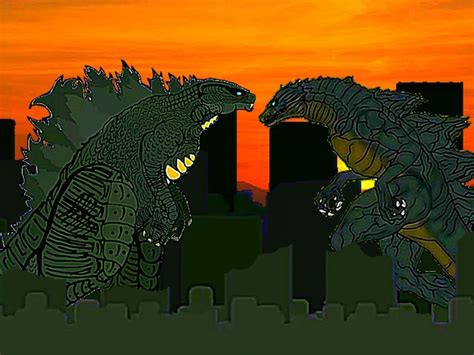 Godzilla X Female Godzilla ️💙 Irving Espinoza Criaturas Míticas