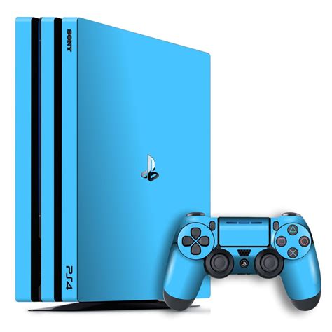 Playstation 4 Pro Ps4 Pro Blue Matt Skin Easyskinz