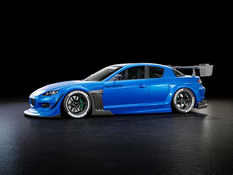 FENDERIST SPEC R Full Kit WIDE BODY KIT Mazda RX 8 2003 2008