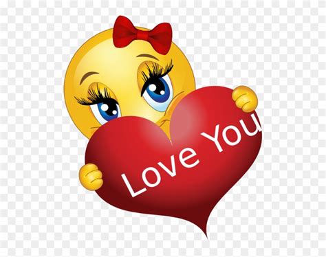 Animated Love Image Emoji I Love You Free Transparent Png Clipart