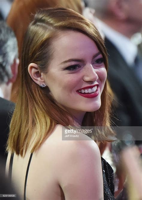 actress emma stone attends the 22nd annual critics choice awards at