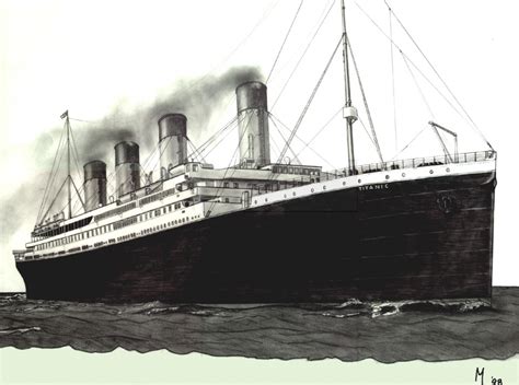 How To Draw The Titanic In Titanic Art Drawings Vrogue Co