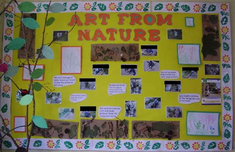 Art From Nature Classroom Display Photo Photo Gallery SparkleBox