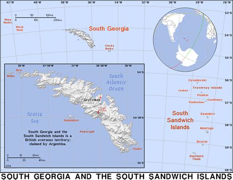 Gs · South Georgia And The South Sandwich Islands · Public Domain Maps