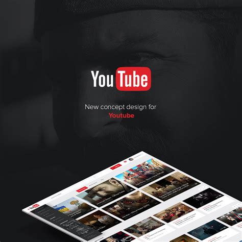 Youtube New Concept Design On Behance