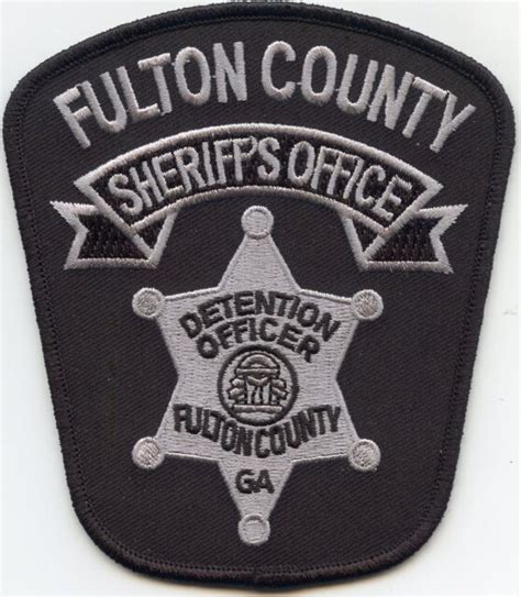 Fulton County Georgia Ga Doc Corrections Detention Officer Sheriff