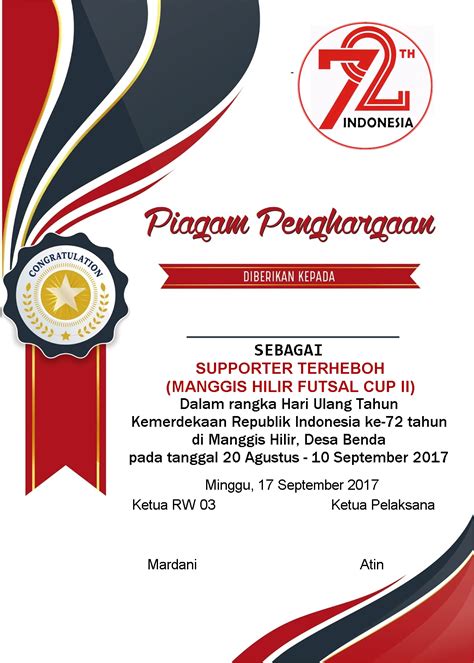 Contoh Piagam Penghargaan Lomba Volly Images Contoh Piagam Lomba Porn Sex Picture