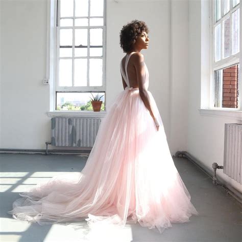 Tulle Wedding Skirt Blush Pink Bridal Skirt Bridal Etsy Wedding Gown Backless Wedding Skirt