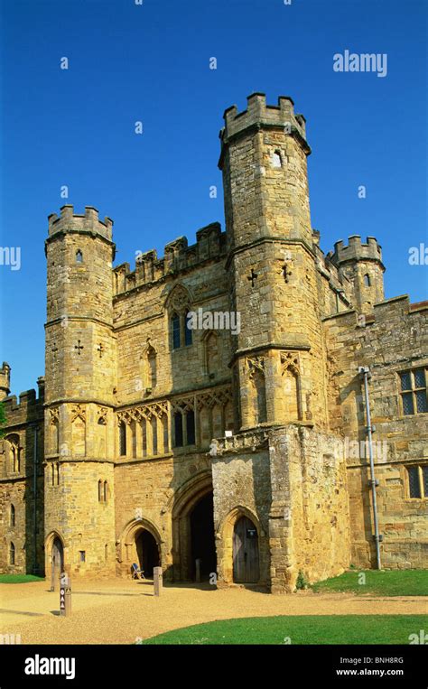 Uk United Kingdom Great Britain England Sussex Battle Battle Abbey Gatehouse Abbey Abbeys