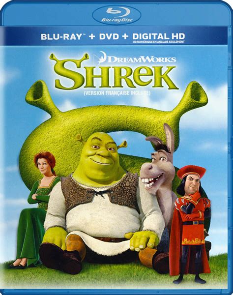 Shrek Blu Ray Dvd Digital Hd Blu Ray Bilingual On Blu Ray Movie
