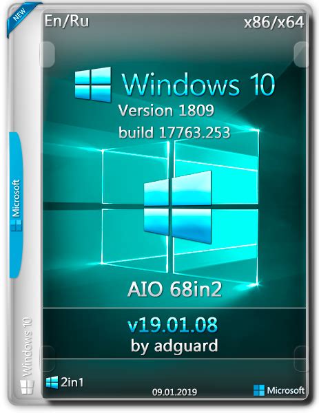 Link Windows 10 Rs5 Aio V1809 Build 17763316 February 2019