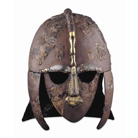 Discover sutton hoo archaeological site in suffolk, england. Helmet from Sutton Hoo