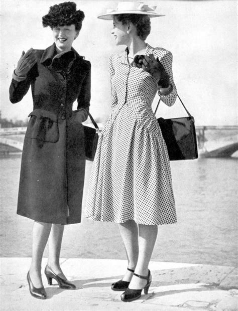 40 Lovely Photos Of Women In Polka Dot Dresses From The 1940s ~ Vintage Everyday 1940s Fashion