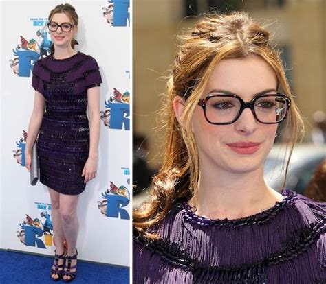 anne hathaway s glasses fashion style glasses