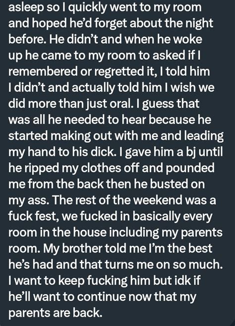 Pervconfession On Twitter She Fucked Her Brother