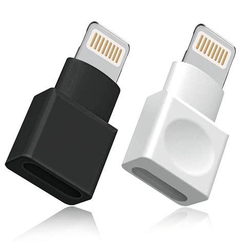 Buy 2pack Lightning Extender Adapter Apple Mfi Certified Iphone Charger