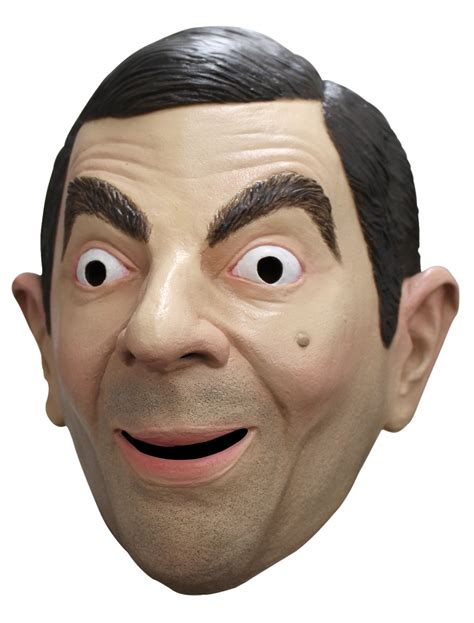 Mr Bean Adult Latex Mask Funny Comedian British Sitcom Halloween