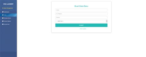 Aplikasi kasir laundry ini merupakan aplikasi yang digunakan untuk mempermudah anda para pemilik kios. Download Aplikasi Laundry Gratis Basis Web PHP Codeigniter ...