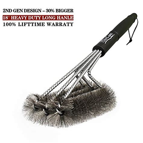 brush grill stainless steel cleaner wire weber barbecue porcelain gas traeger electric char broil grills brushes perfect infrared amazon flash