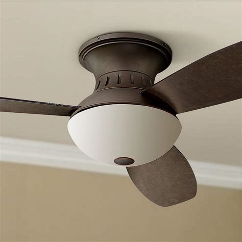 This 56 version is perfectly suited for great rooms. 44" Encore Possini LED Bronze Hugger Ceiling Fan - #44N95 ...
