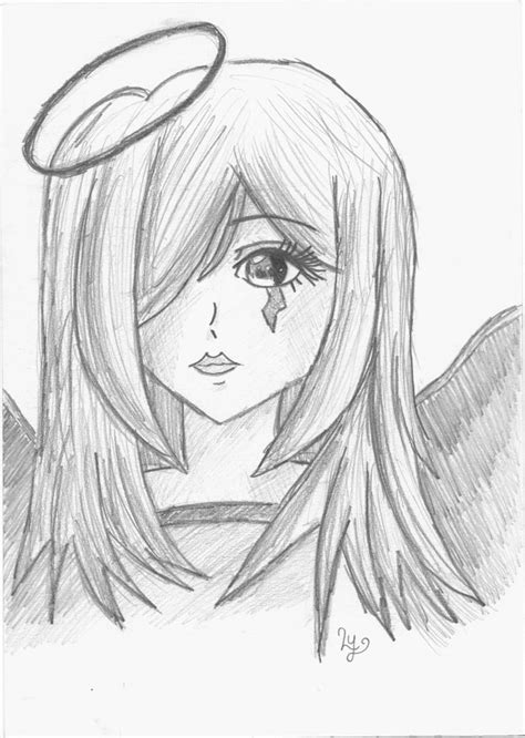Anime Angel Drawing Skill