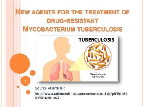 new agents for the treatment of drug resistant mycobacterium tubercul…