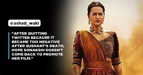 Sonakshi Sinha Trolled Even When She Isnt On Twitter After Her First