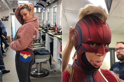 Brie Larson Relives Captain Marvel Memories With Throwback Pics From