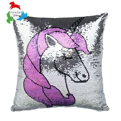 Unicorn Magic Reversible Sequin Pillow