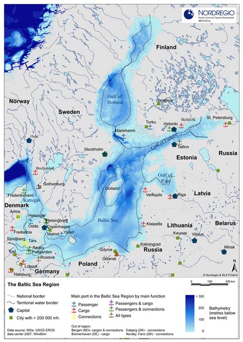 Baltic Sea On World Map