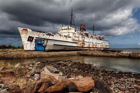 Abandoned Ship By Adrian Evans Abandoned Ships Abandoned Places Boat