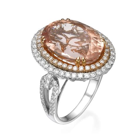 The engagement ring gemstone that everyone is buying but nobody is talking about. Fashion Rings Dallas - Mariloff Diamonds - Dallas Jewelry Store | Rose gold morganite ring ...