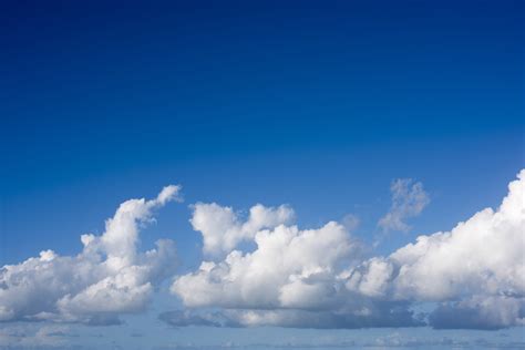Free Image Of Fluffy Cumulus Clouds Freebiephotography